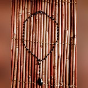 🎁  Robert Rose Black Beaded Necklace